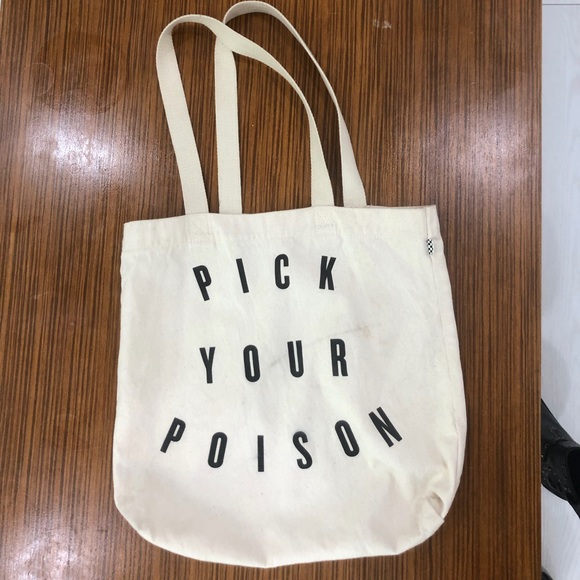 Pick your Poison canvas tote - Picture 6 of 7